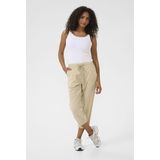Kaffe, Dames, Broeken, Beige, Maat: XS Leer,