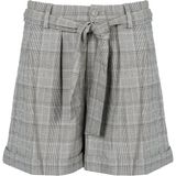 Liu Jo - Shorts - Grijs - Hoge Tailleband - Rechte Pijpen