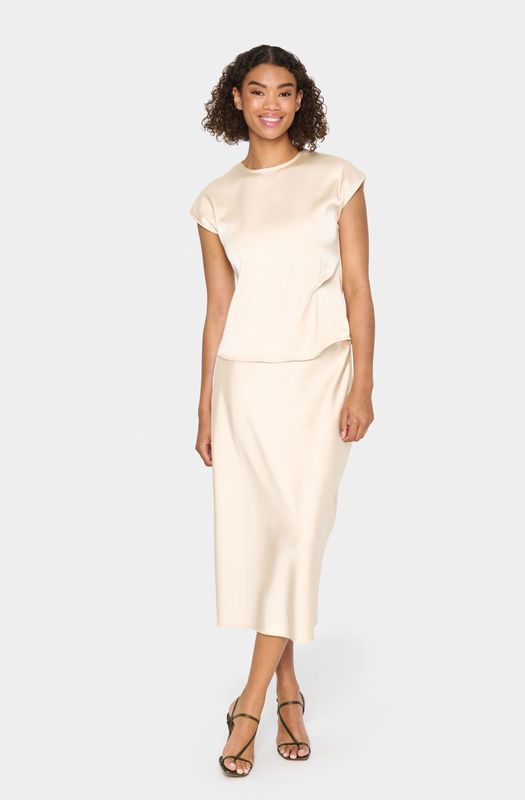 Rok Regular fit Creme