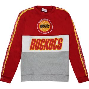 Mitchell & Ness - Houston Rockets - Fleece Crew - Heren Sweater