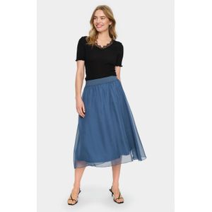 Saint Tropez - Coral SZ - Midi Rok - Blauw