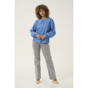 Overhemd met lang mouwen Loose fit Providence Blue denim