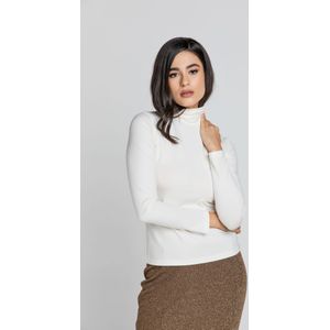 Poloshirts - Ecru - Trui met Polokraag - Lange Mouwen