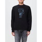 Karl Lagerfeld - Icon Sweatshirt - Zwart - Katoen - Lange Mouwen
