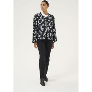 Kaffe - Valia - Tussenjas - Nachtblauw/Wit