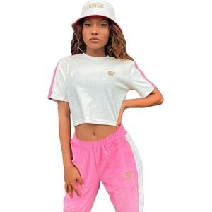 SikSilk Dames/Dames Velours Gewaad T-Shirt (Ecru)