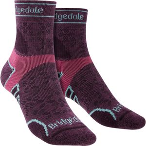 Bridgedale - Dames Lichtgewicht Merino Sokken - Damson