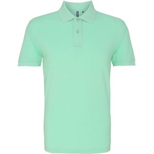 Asquith & Fox Heren Poloshirt met korte mouwen (Munt)
