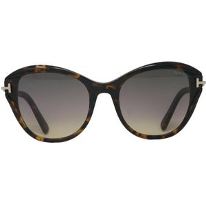 Tom Ford Leigh FT0850 55B bruine zonnebril