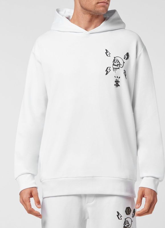 Sweatshirt Met Capuchon Hexagon