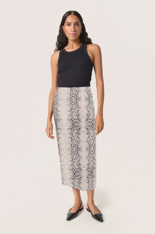 Rok Slim fit Grey Snake Print multicolour