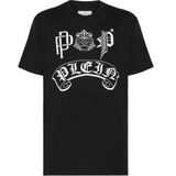 T-Shirt Ronde Hals Gothic Plein