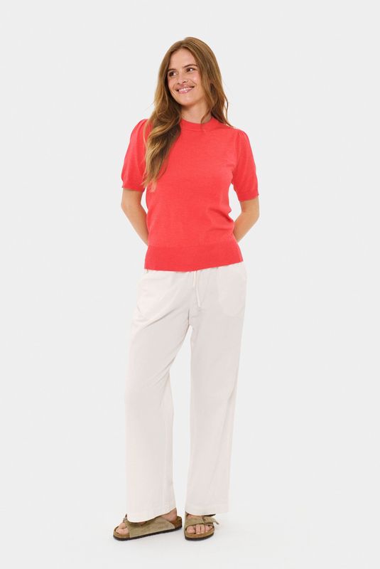Saint Tropez - Mila SZ SS - Pullover - Rood