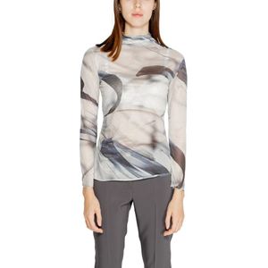 Abstract - T-shirt - Grijs - Polyester - Fall/Winter Collectie