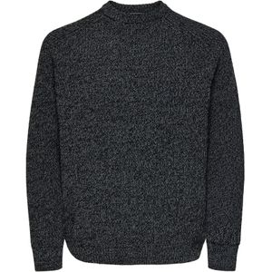 Only & Sons - Gebreide Trui - Ruimvallend - Ronde Halslijn