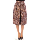 Dolce & Gabbana, Dames, Rokken, Bruin, Maat: S Zijde,