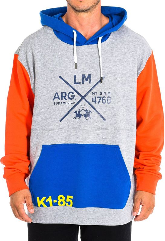 La Martina - TYF310-FP538 - Bodywarmer - Grijs-Multicolor