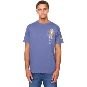 Duck and Cover Heren Protonz T-Shirt (Denim Blauw)
