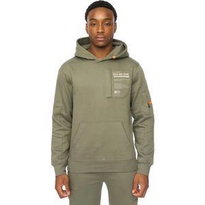Duck and Cover Heren Adamsberg Hoodie (Donkergroen)