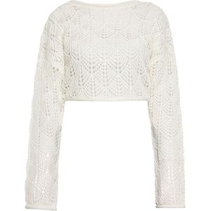 Mymo - Jumper - Wit - Gebreide Trui