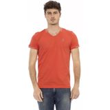 V-hals T-shirt Casualstijl