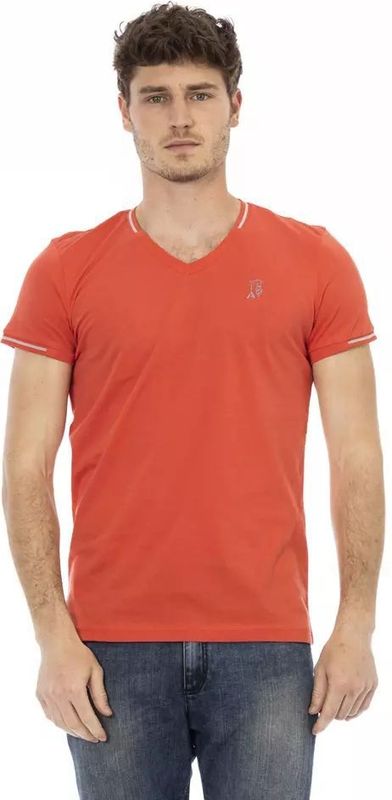 V-hals T-shirt Casualstijl