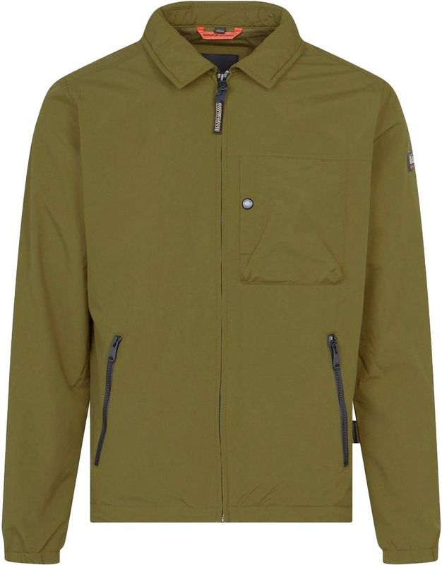 Napapijri - A-Lathuille - Tussenjas - Olive Green - 100% Polyamide
