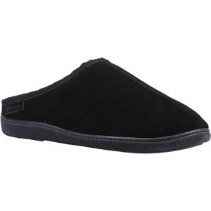 Hush Puppies Herenpantoffels Ashton Suède (Zwart)