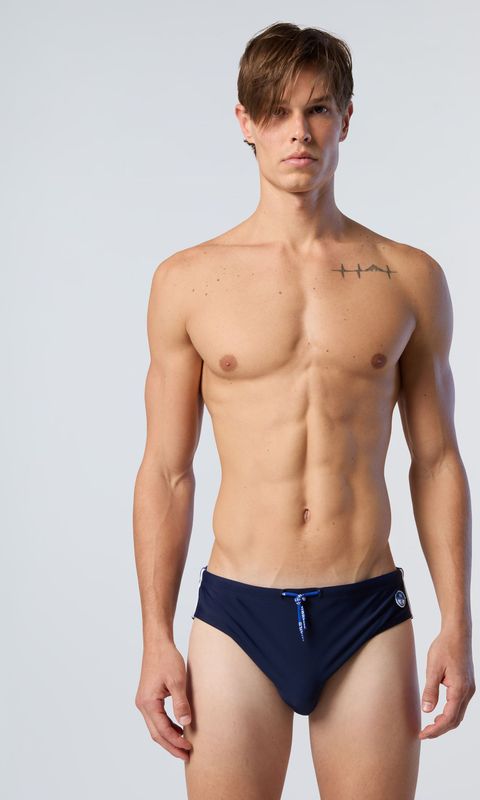 North Sails - Zwembroek - Gestreept - Elastisch - Gerecycled Nylon