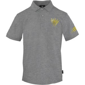 Plein Sport - Poloshirt - Grijs - Katoen - Korte Mouw