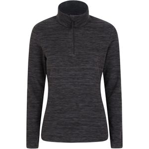 Mountain Warehouse Dames/dames Snowdon Gemêleerd Fleece Top (Jet Zwart)