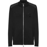 Billionaire - Trainingspak - Zwart - Merinowol en Zijde - Met Lederen Details