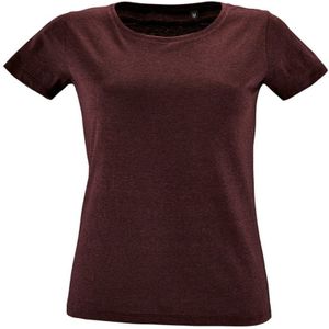 SOLS Dames/dames Regent Fit T-Shirt met korte mouwen (Heide Ossenbloed)