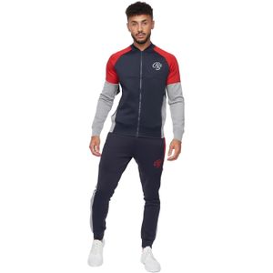 Crosshatch Heren Brayden Trainingspak (Marine)