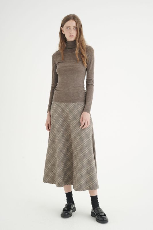 InWear, Dames, Truien, Bruin, Maat: L Wol,