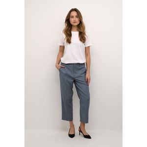 Pants Suiting Regular fit Indigo Pinstripe blue