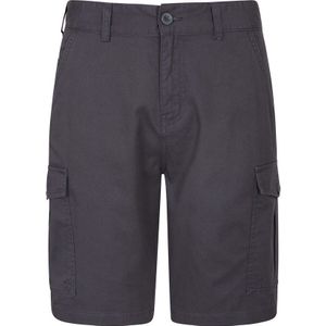 Mountain Warehouse Cargo Shorts - Donkergrijs - 100% Katoen - Ademend
