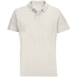 SOLS Pulse piqué poloshirt voor volwassenen, uniseks (Gebroken wit)