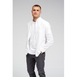 Het Originele Performance Oxford Overhemd - Wit - Maat 3XL