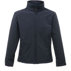 Regatta Professionele Heren Klassieker 3 Lagen Zip Up Softshell-jasje (Marine/Seal Grijs)