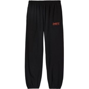 Gebroken Witte - Arrow Crew Design - Slanke Joggingbroek - Zwart - Met Manchetten