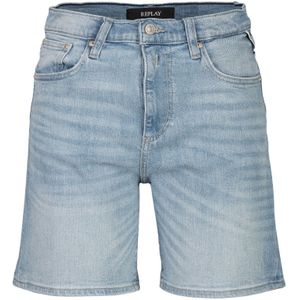 Replay Shorts Shirbey - 10.5 Oz Donker Indigo Super Stretch Denim
