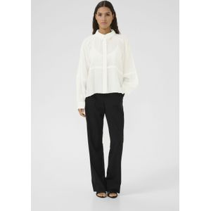 Overhemd met lang mouwen Feminine Bright White