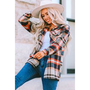 Geklede Flanel Shirt Lange Mouwen