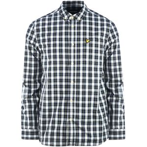 Lyle & Scott - LW1309V W625 - Poplin Shirt - Zwart - Lange Mouwen