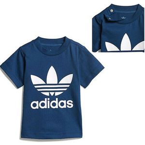 Adidas - T-shirt - Marineblauw - Kinderen - Regular Fit