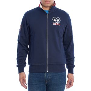 YMF602-FP112 - Heren Zip Up Sweatshirt - Zwart
