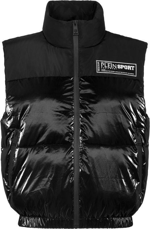 Plein Sport - Gewatteerd Vest - Zwart - Dames