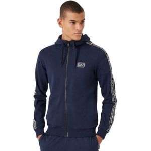 Emporio Armani | Heren Hoodie Met Rits En Tape - Maat L