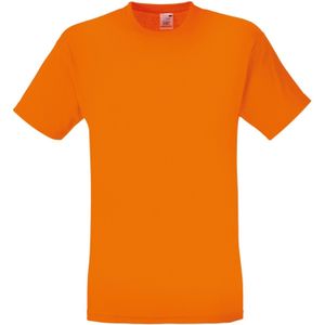 Fruit Of The Loom - Originele T-shirt - Oranje - Korte Mouwen